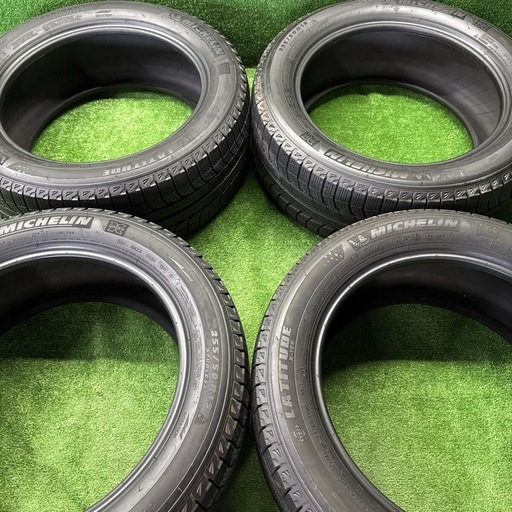 225/50r19 107H 4本 17年製　ミシュラン　LATITUDE X-ICE 溝7.5 RX GLC X5 X6 S50908003