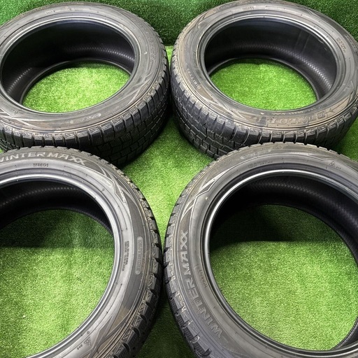 245/50R18 100Q 4本 13年製　ダンロップ　ウインターMAXX WM01 溝7.0〜7.5 S50908002