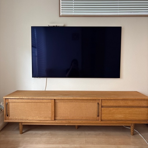 モモナチュラル  テレビ台　テレビボード　170cm