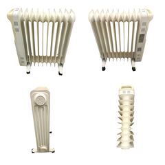 25R369 ジ6 アイリスオーヤマ ウェーブ型オイルラジエーターヒーター 10枚フィン 暖房機 中古品の画像