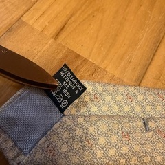 【美品】CHANEL シャネル シルク100% ネクタイ 幾何学模様の画像