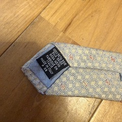 【美品】CHANEL シャネル シルク100% ネクタイ 幾何学模様の画像