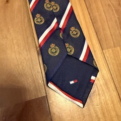 【美品】Tommy Hilfiger イタリア製 シルク100% ネクタイの画像