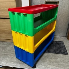 キャスター付き　3段ラックの画像