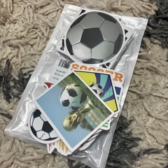 【募集中】サッカー　防水ステッカー　シール　84枚の画像