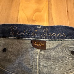 Levis W34 L32 202 リーバイス シンチバック 革パッチの画像
