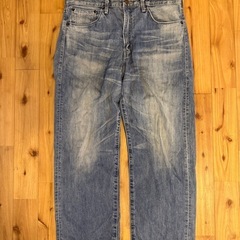 Levis W34 L32 203 リーバイス シンチバック 革パッチの画像