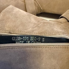 【展示品】glabella グラベラ スエード サイドゴアブーツ 25.5cmの画像