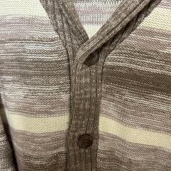 メンズ　カーディガン　サイズLの画像