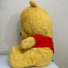中古 ぬいぐるみ くまのプーさん BIGぬいぐるみ 大きいの画像