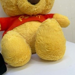 中古 ぬいぐるみ くまのプーさん BIGぬいぐるみ 大きいの画像