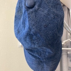 デニム生地　帽子の画像