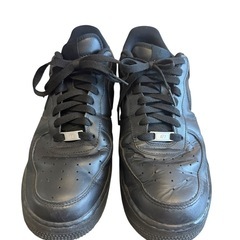 【美品】ナイキ エアフォース NIKE AIR FORCE 1 LOW 黒 30の画像