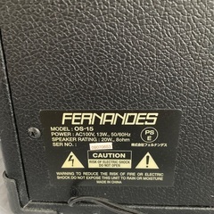 フエルナデス　ギターアンプの画像