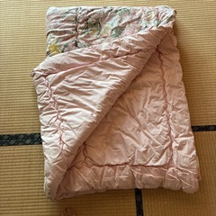 シルク中わた掛布団、差し上げますの画像