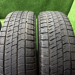 155/65R13 73Q BS ブリヂストン　VRX2 22年製　4本　溝5.5〜6.5 ワゴンR パレット　引き取り可能　S50819F628の画像