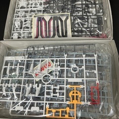 HG水星の魔女 1/144 ガンダムファラクト、ガンダムシュバルゼッテ２体セットの画像