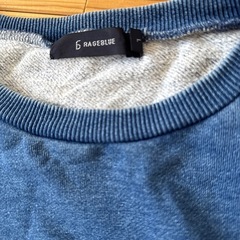 men's／🉐REGEBLUEトレーナーの画像