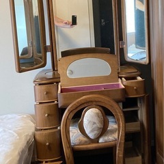 美品！鏡台　ドレッサー　鏡 の画像