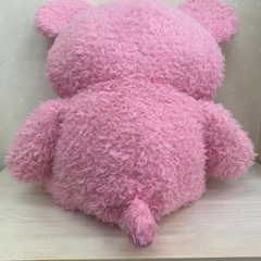 APINA BEAR アピナベア BIG ぬいぐるみ 大きくて かわいい ピンクの画像