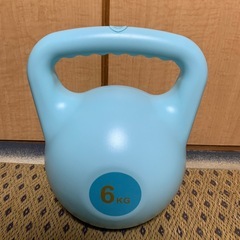 ケトルベル　ソフト　ブルー　約6kg 　ダイエットの画像