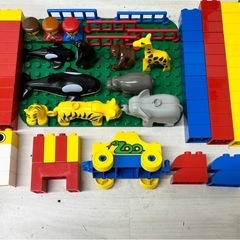 【中古品・現状品】レゴ デュプロ LEGO duplo 楽しいどうぶつえん 1才半から ブロック 知育玩具 ホビー用品 ベビーの画像