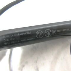( M-894 )Bluetoothワイヤレスイヤホン ５個まとめて まとめ売り ダイソー W11など 中古 動作確認済みの画像