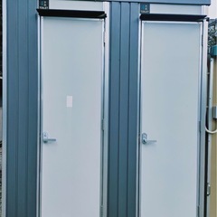 別荘　キャンプ　工事用屋外トイレの画像