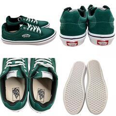 SG00001 VANS バンズ スニーカー 44 28 グリーン メンズ [1000027783329]の画像