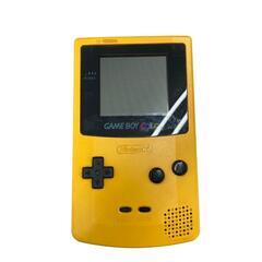 186000 現状品 Nintendo 任天堂 ニンテンドウ GAME BOY COLOR　ゲームボーイカラー　通電確認済み★ イエロー [250124HM210165]の画像