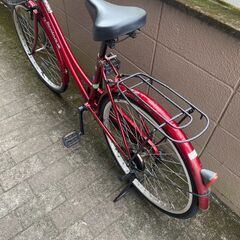 リサイクルショップどりーむ荒田店　No504 自転車　シティサイクル　２４インチ　ライト付き　小柄な方でも乗れる♪　シンプルで乗りやすい♪の画像