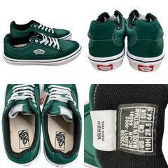 SG00001 VANS バンズ スニーカー 28.5 グリーン メンズ [1000027783336]の画像