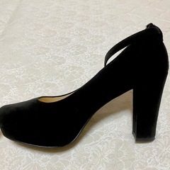 ESPERANZA ストラップパンプス 23cm ブラックの画像
