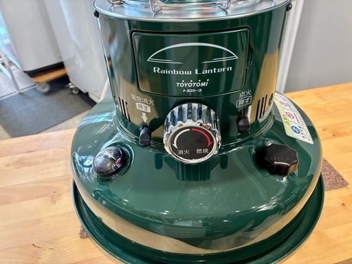 トヨトミ  レインボーランタンストーブ アウトドア 中古  石油ストーブ