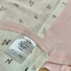 【美品】新生児　短肌着3枚セットの画像