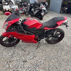 メガリ　　メガリ250R  ジャンク　始動確認ずみ　　書類付きの画像