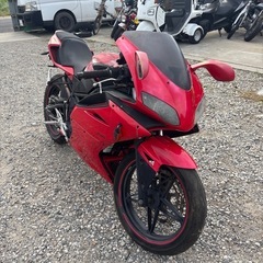 メガリ　　メガリ250R  ジャンク　始動確認ずみ　　書類付きの画像