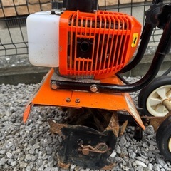 exect familiar 耕運機 52cc 2ストロークエンジン式 家庭用 小型 ミニ 耕うん機 カルチベータ テーラーの画像