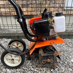 exect familiar 耕運機 52cc 2ストロークエンジン式 家庭用 小型 ミニ 耕うん機 カルチベータ テーラーの画像