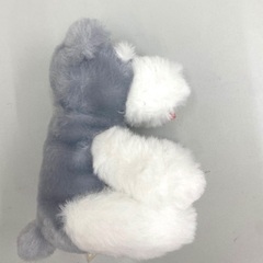 わんちゃん シュナウザー ぬいぐるみ 色 サイズ 違い ４個セットの画像