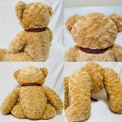 テディベア　くま　ぬいぐるみ　こども　おもちゃ　全長約55cmの画像