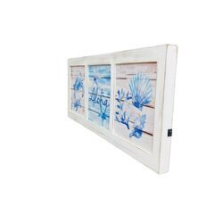 【レガストック川崎本店】ハワイアン 光る エコルアートボード アートパネル アートボード 壁掛け 長方形の画像