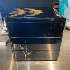 【引き取り限定】中古品　重箱　3段　の画像