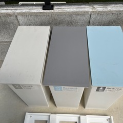 【お話中】ゴミ箱　3連の画像