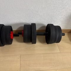 可変式 ダンベル 10kg  2セット
の画像