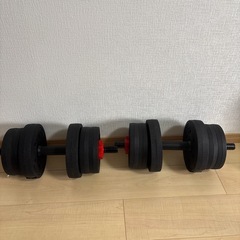 可変式 ダンベル 10kg  2セット
の画像
