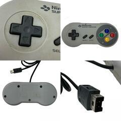186000 現状品 Nintendo 任天堂 ニンテンドウ スーパーファミコン　ニンテンドークラシックミニ   CLV-301   グレー [241223HM150166]の画像