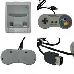 186000 現状品 Nintendo 任天堂 ニンテンドウ スーパーファミコン　ニンテンドークラシックミニ   CLV-301   グレー [241223HM150166]の画像