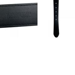 イヴサンローラン YVES SAINT LAURENT ベルト YSLロゴバックル ブラックの画像