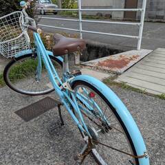 子供用自転車　２４インチ　ヘルメットセットでの画像
